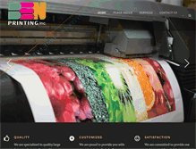 Tablet Screenshot of benprinting.com